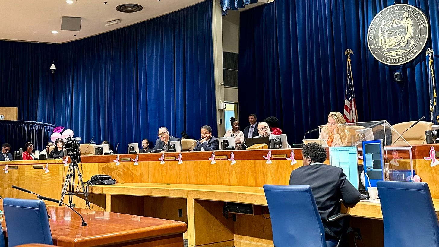 New Orleans City Council flexes muscle with new oversight power - Axios New  Orleans