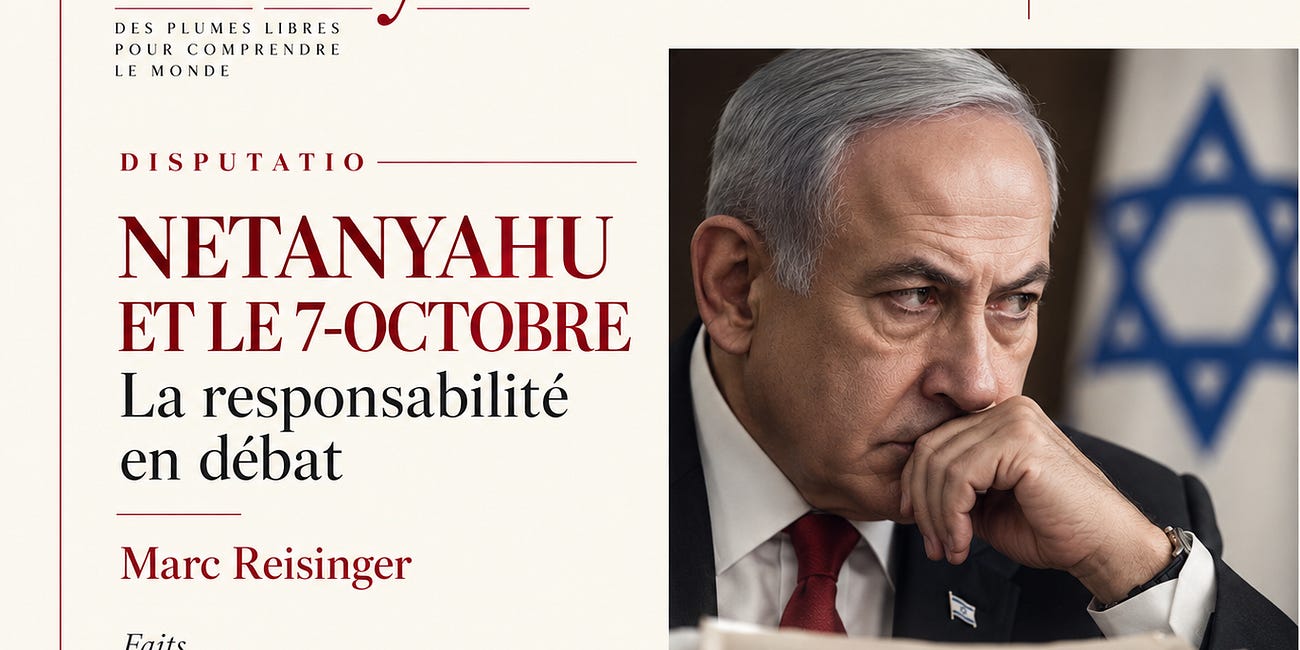 En campagne électorale, Netanyahu rejette toute faute dans le drame du 7-octobre : à juste titre! Par Marc Reisinger
