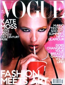 Cover of Vogue Magazine Cover of Vogue Magazine