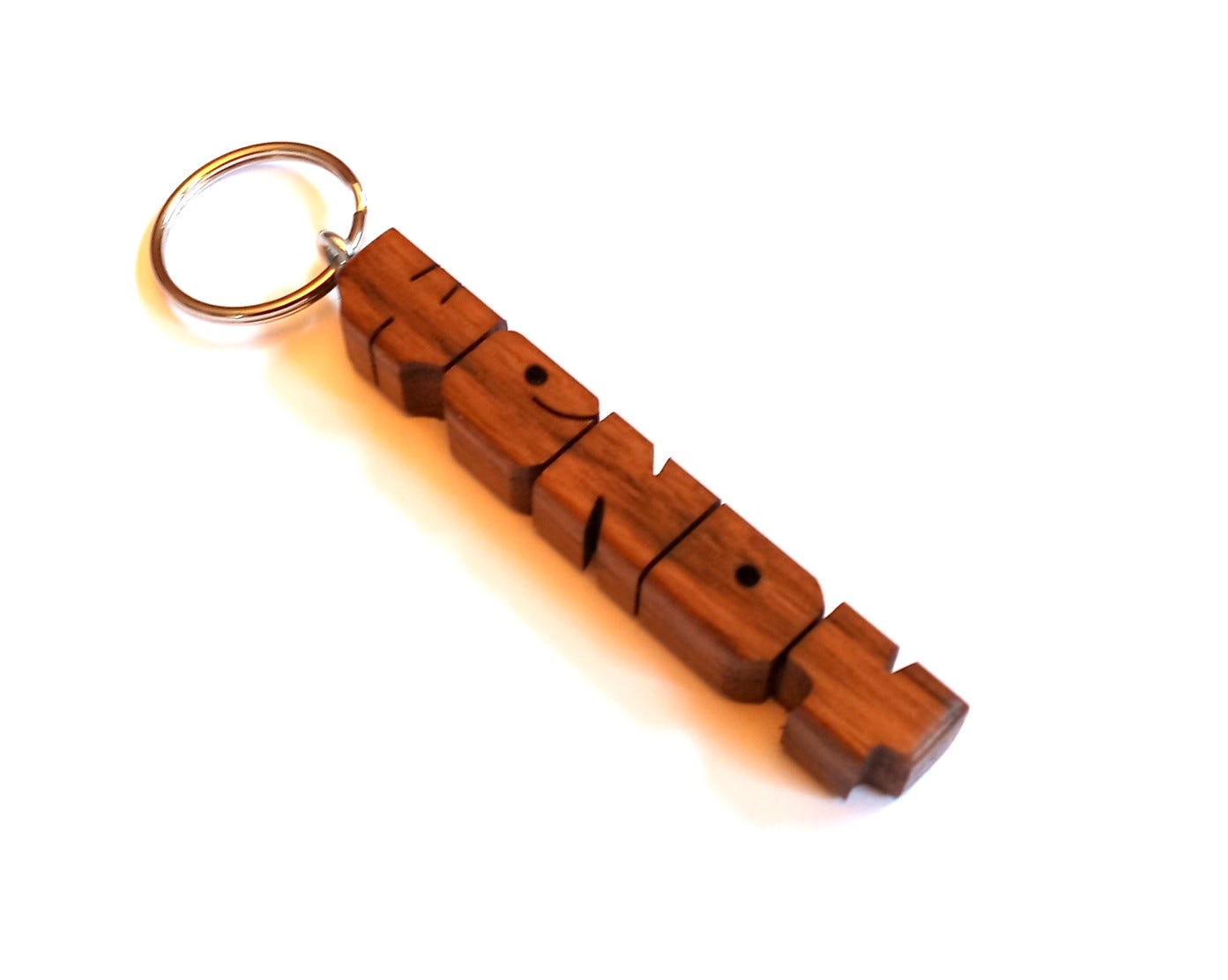 Walnut Wood WENDY Keychain Walnut Wood WENDY Keychain
