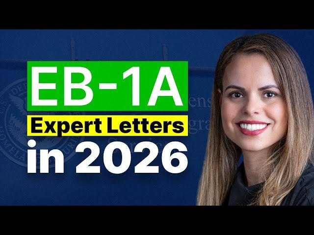 The Secret to Winning EB-1A Visa Expert Letters in 2026 - YouTube