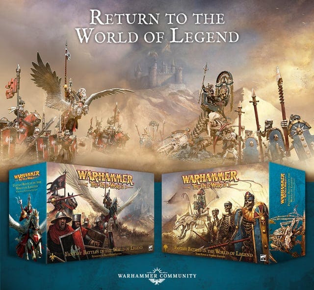 r/Warhammer - Old World boxes announced. r/Warhammer - Old World boxes announced.