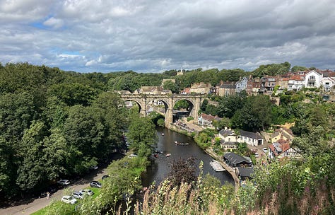 Views of Knaresborough and the River Nidd