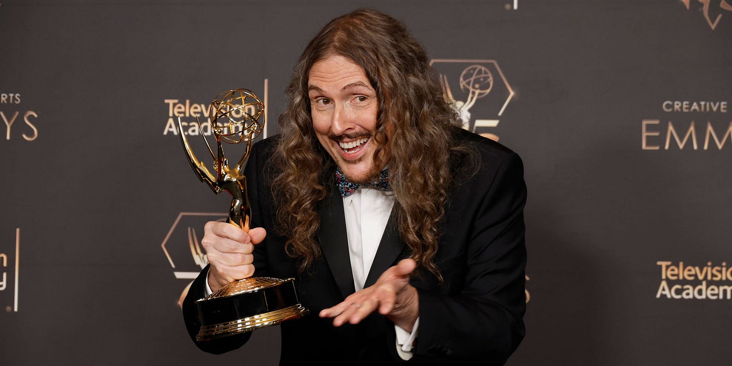 Weird: The Al Yankovic Story Wins the 2024 Emmy for Outstanding Television  Movie | Pitchfork