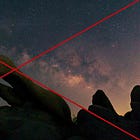 "Half the park is after dark" ... as long as you photograph it from the parking lot!