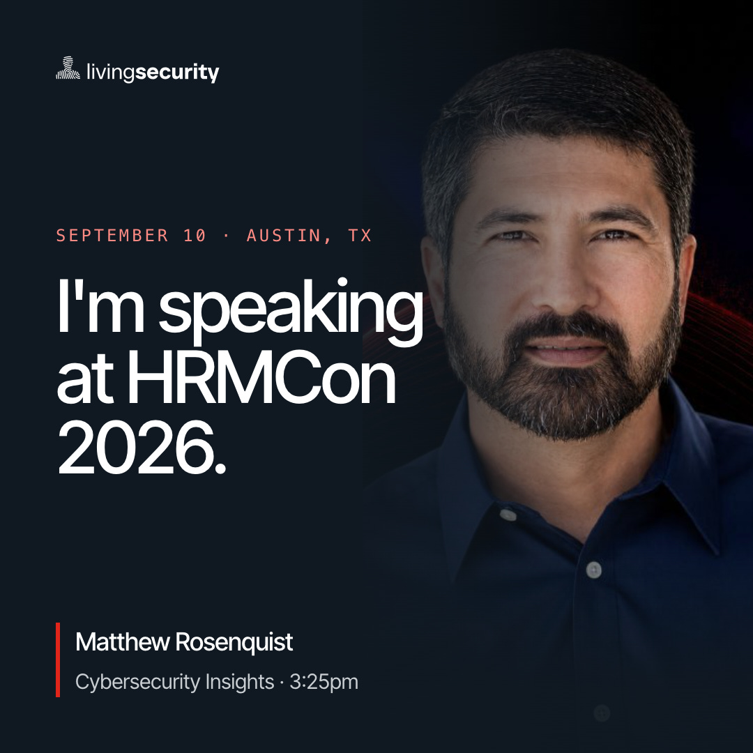 Speaking at HRMCon— Future of Cybersecurity 2030