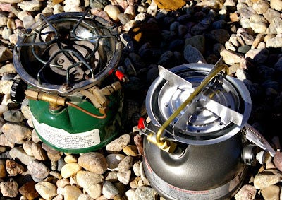 COLEMAN SPORTSTER POWERHOUSE DUAL FUEL STOVES REVIEW