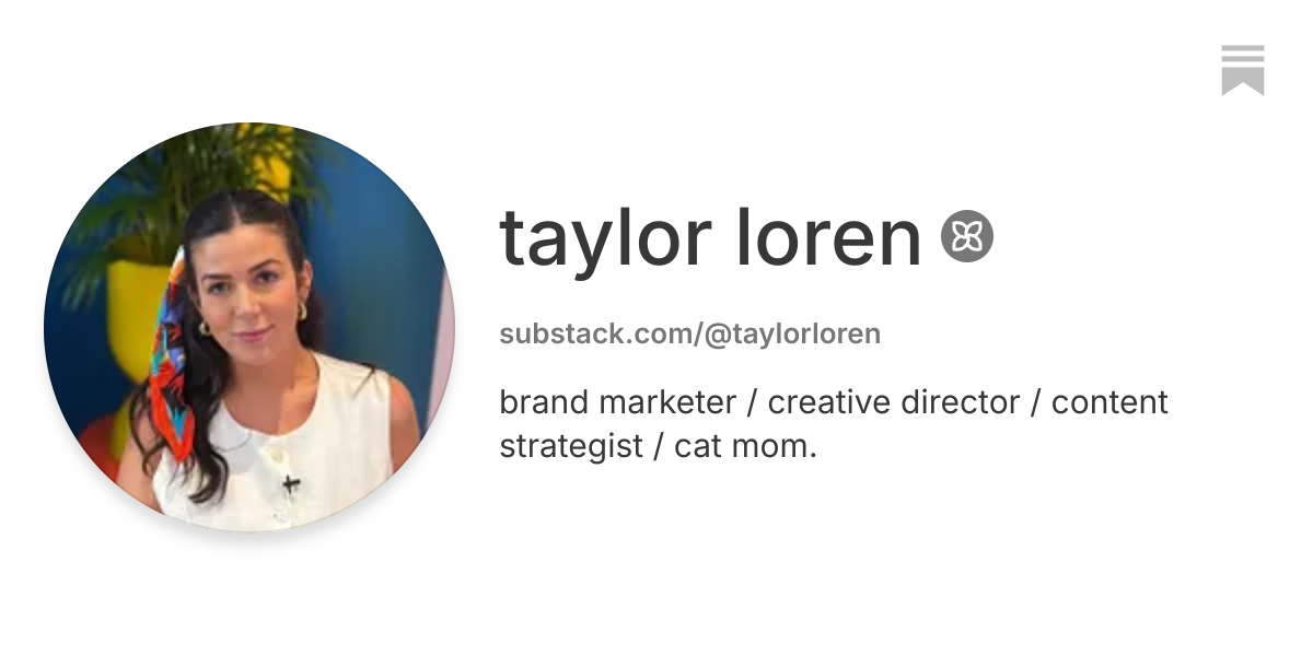 taylor loren | Substack