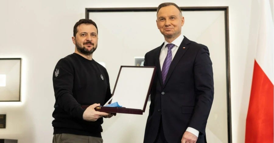 Poland Strips Zelensky of Highest Honor Over UPA Dispute, Ukraine Responds