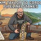 The 89km Taylor to Gordondale Pipeline Stakes