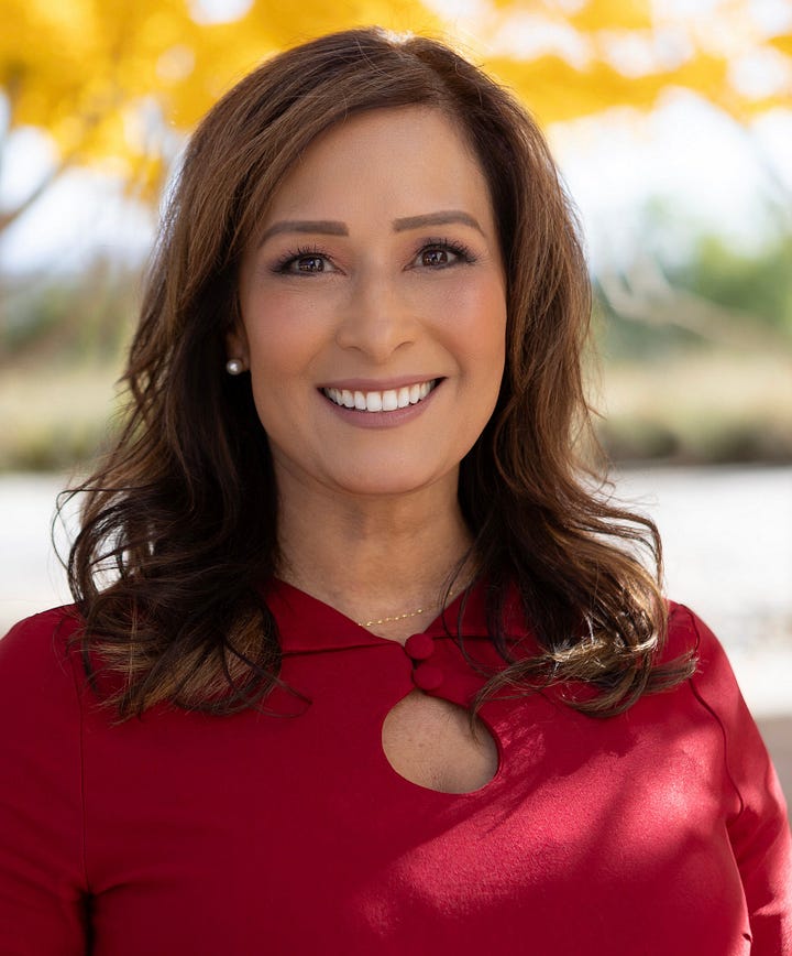 Democrat Lisa Middleton and Republican  Rosilicie Ochoa Bogh (photos courtesy of candidates' campaign websites)