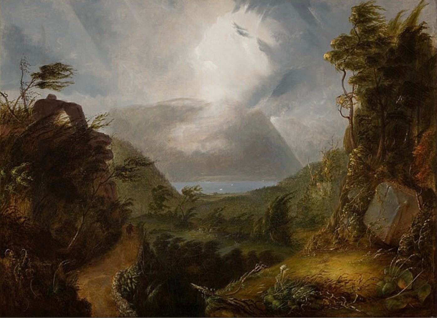 Thomas Cole, Storm King of the Hudson  (David Owsley Museum of Art)