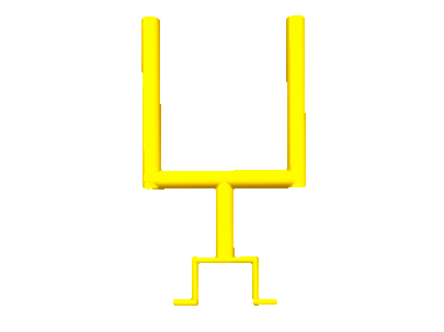 Goal Post Moving Sticker - Goal Post Moving Football Stickers