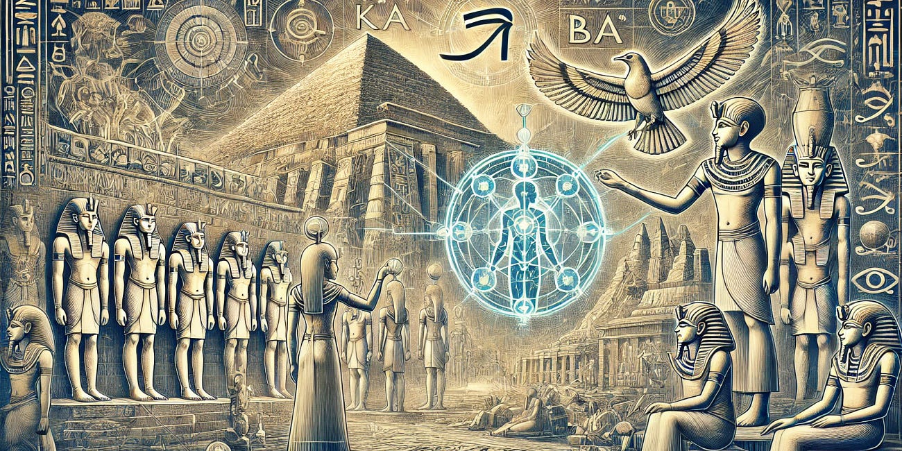 The Bioelectric Mysteries of Ka and Ba