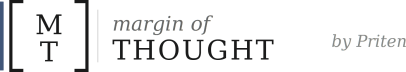 Margin of Thought by Priten
