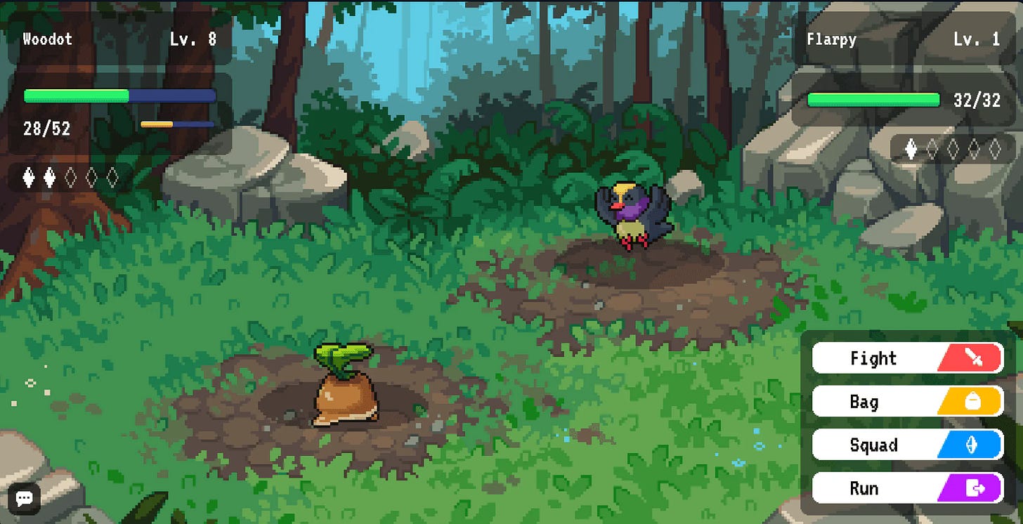Spell gameplay