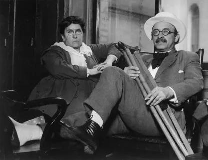 Emma Goldman and Alexander Berkman around 1917-1919 Emma Goldman and Alexander Berkman around 1917-1919