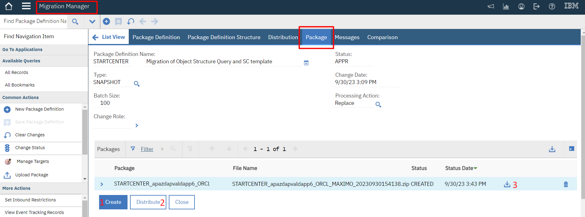Migration Manager makes deployment easy.