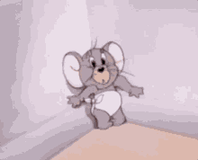 Tom And Jerry Nibble GIF - Tom And Jerry Nibble Scared GIFs