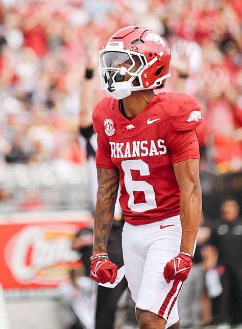 Arkansas football photos