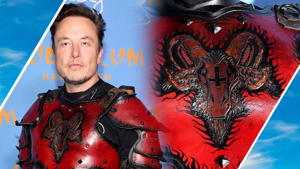 Elon Musk's Baphomet Costume / Hugo Talks - Hugo Talks Elon Musk's Baphomet Costume / Hugo Talks - Hugo Talks