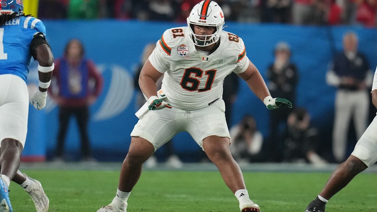 2026 NFL Draft: Francis Mauigoa, OL, Miami, Round 1, Pick 10