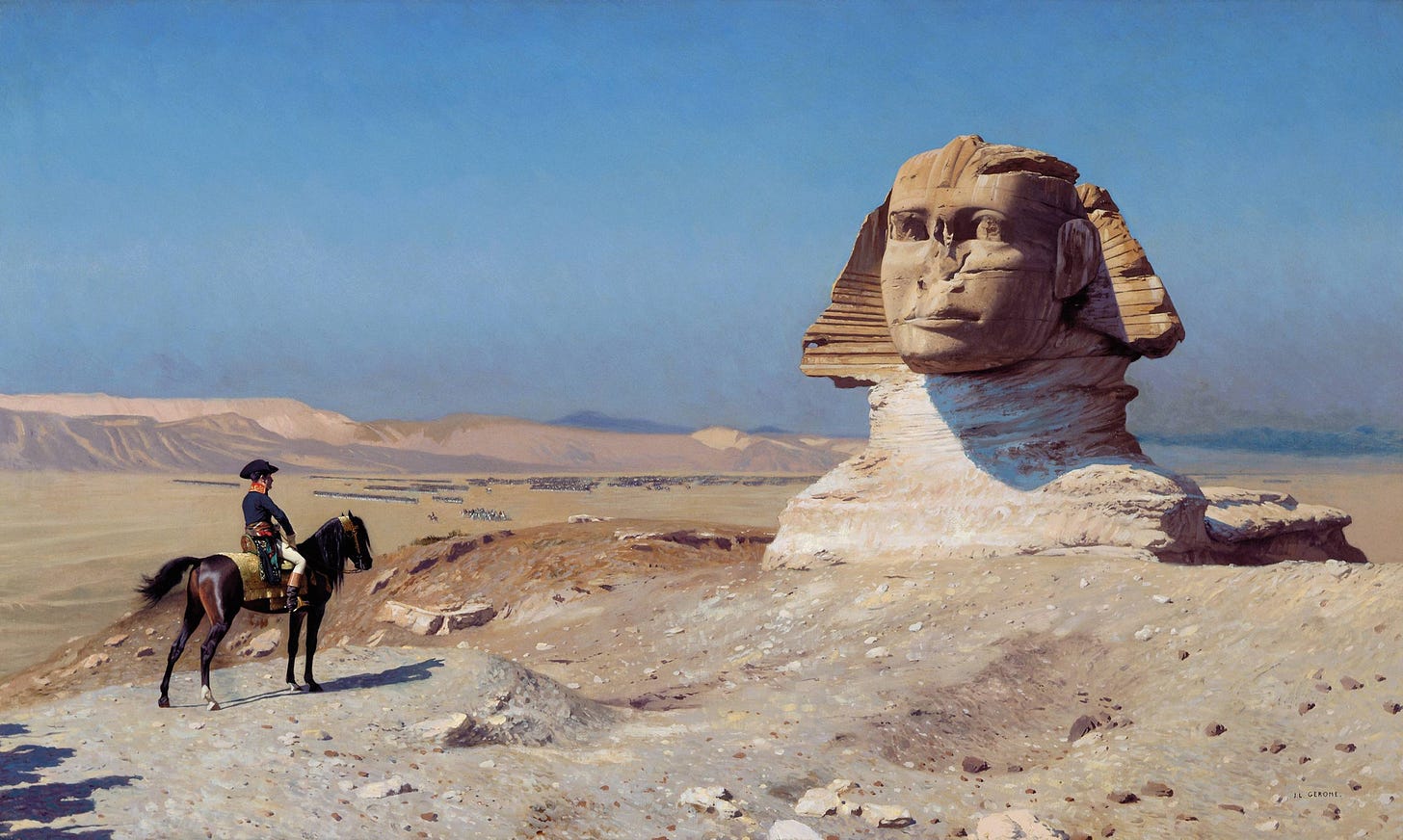 Bonaparte ante la Esfinge, por Jean-Léon Gérôme.jpg