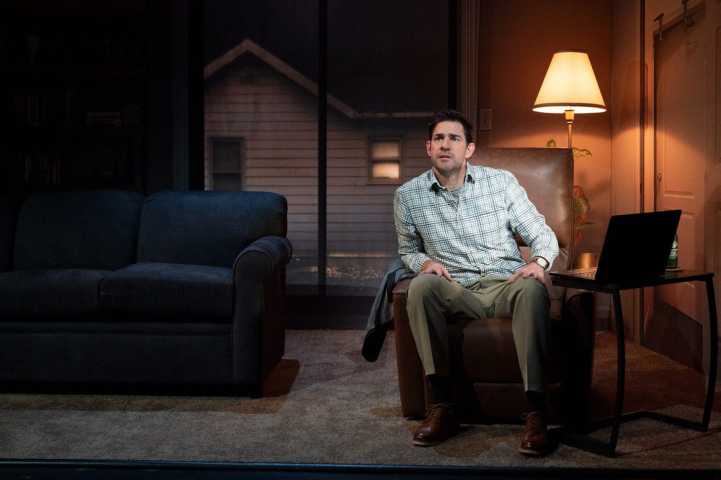 John Krasinksi in "Angry Alan."
