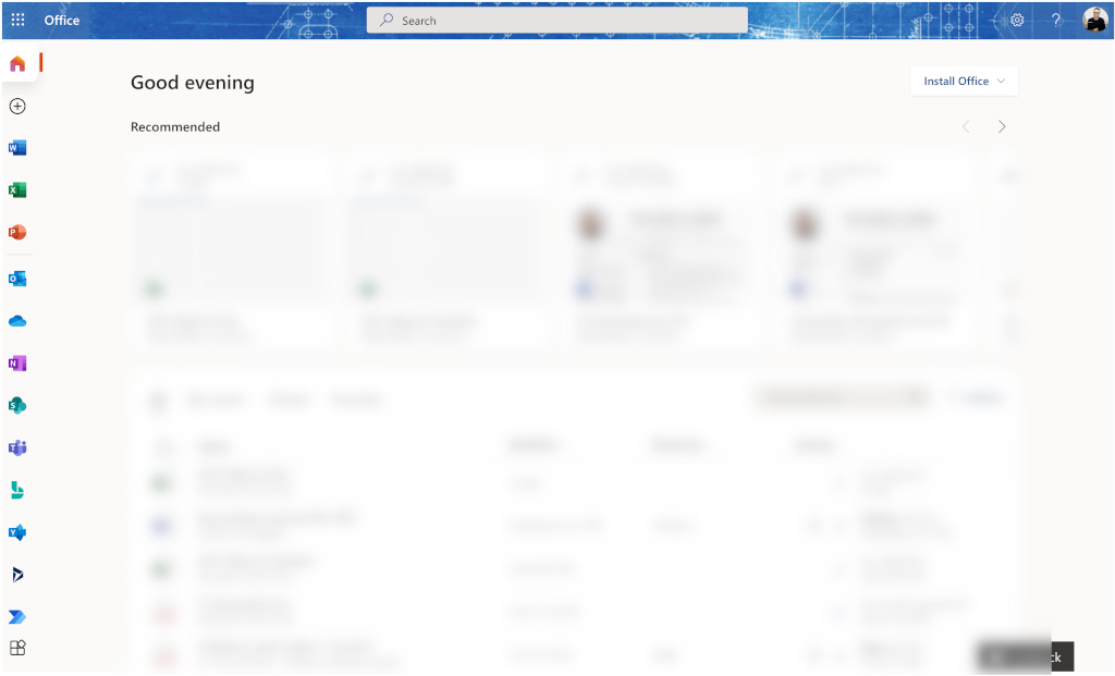Autenticato sul portale di Microsoft 365 Autenticato sul portale di Microsoft 365