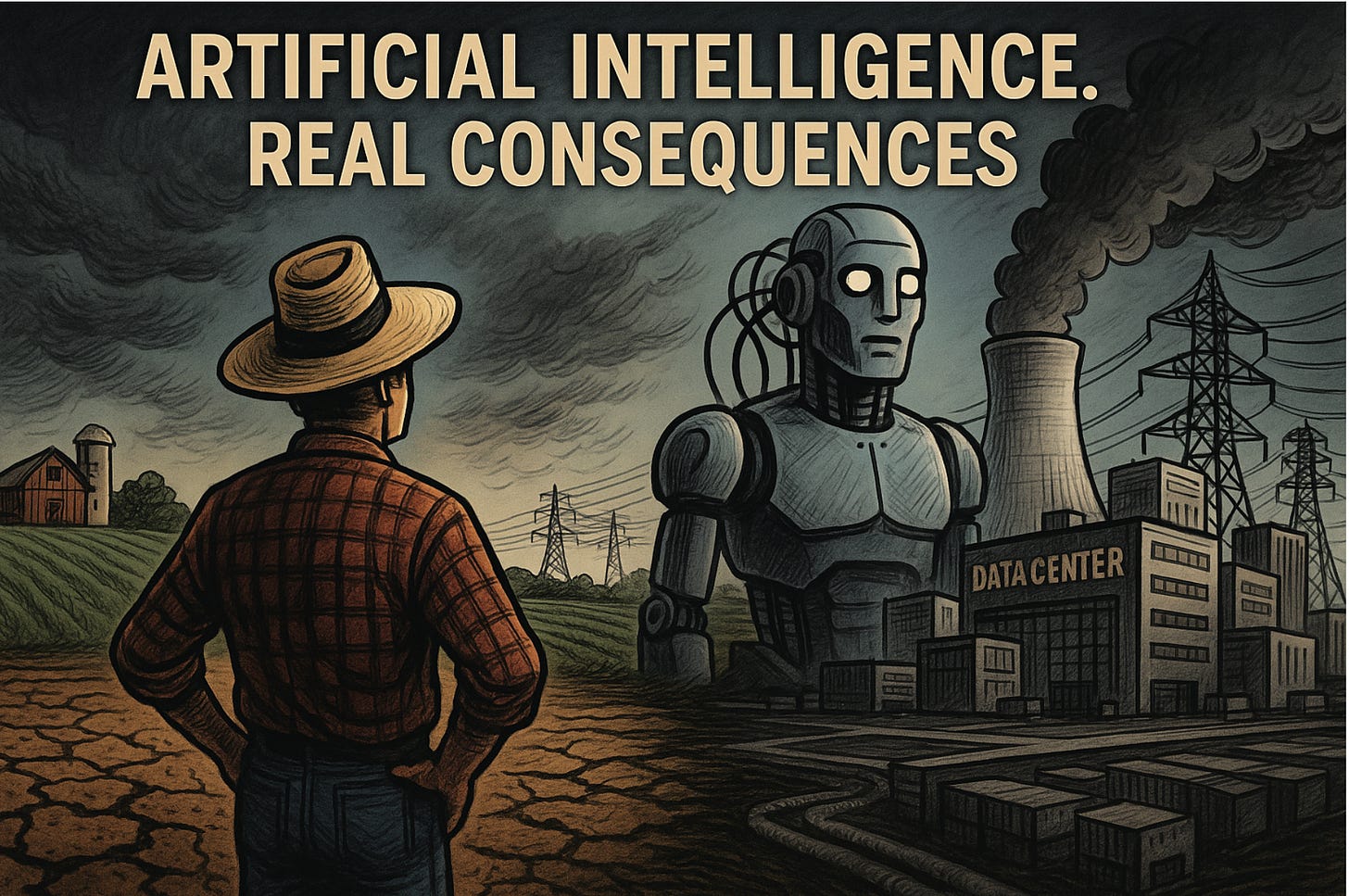You Can’t Drink Data. AI Doesn’t Farm, Feed, or Care. 