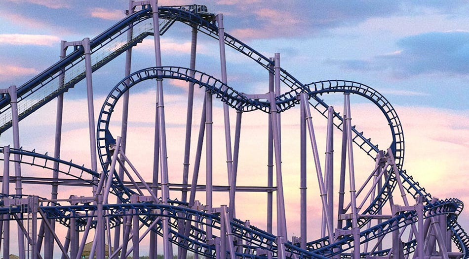 Nopuko Air Coaster at Lost Island theme park
