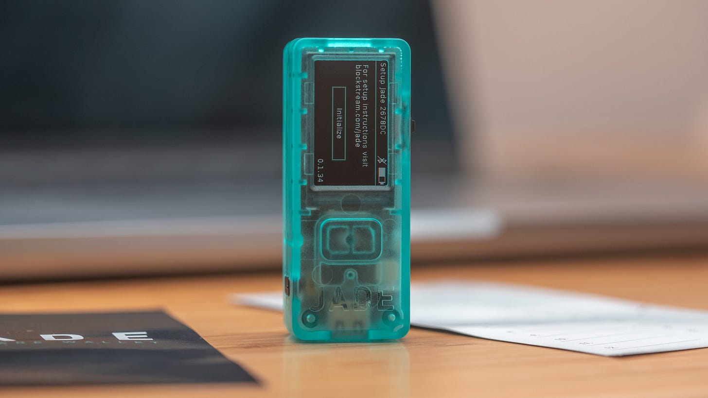 Blockstream on Twitter: "We're excited to announce our new Jade firmware  portal so you can get keep your #BlockstreamJade at the cutting edge of  #Bitcoin development. This is the first step in