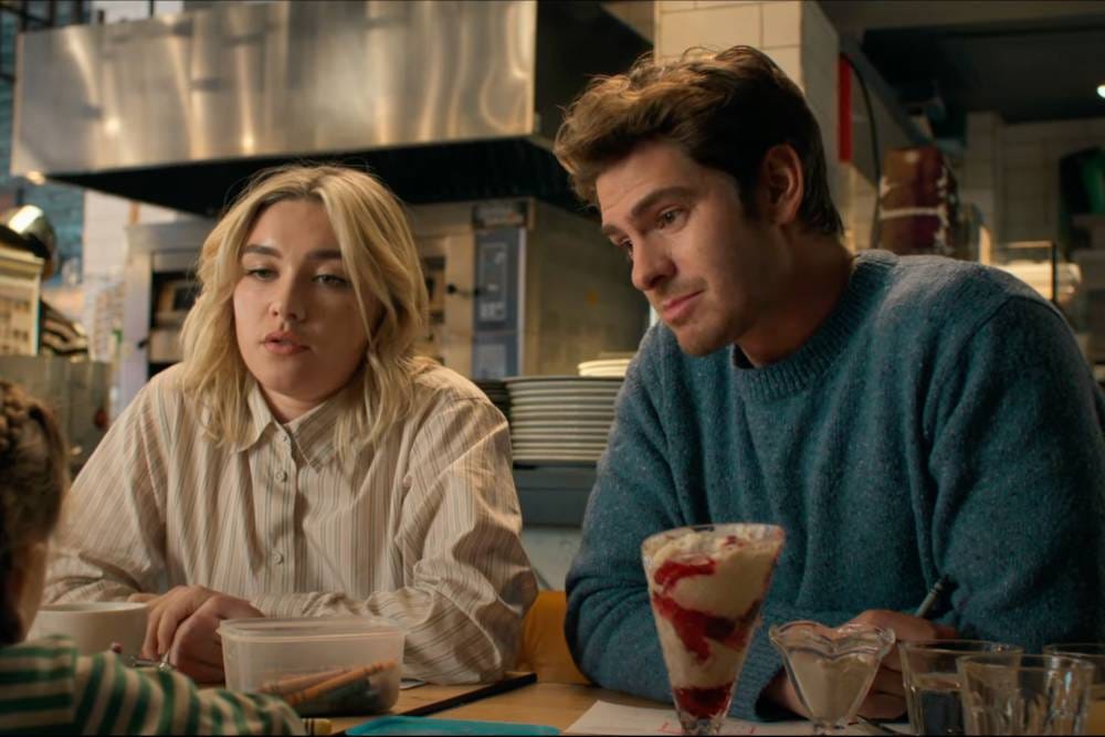 Florence Pugh e Andrew Garfield no PODEROSO trailer da dramédia romântica 'We  Live In Time'; Confira!
