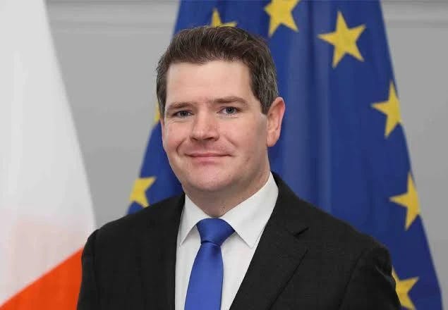 Image of Peter Burke: Ireland works closely with Georgia - 1TV Image of Peter Burke: Ireland works closely with Georgia - 1TV