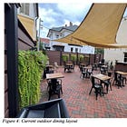 Planning commission approves outdoor seating expansion for La Pluma despite neighbor complaints