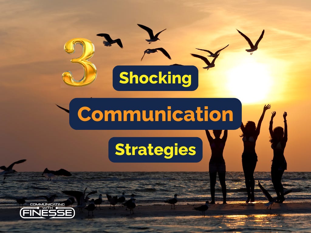 These three shocking communication strategies that will transform the way you communicate when the stakes are high. Communicate with the FINESSE fishbone diagram.