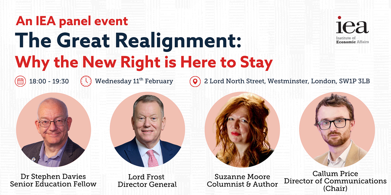 INVITATION: The Great Realignment - Why the New Right is Here to Stay