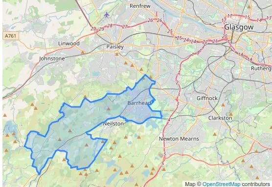 E Renfs, Barrhead/Liboside/Uplawmoor
