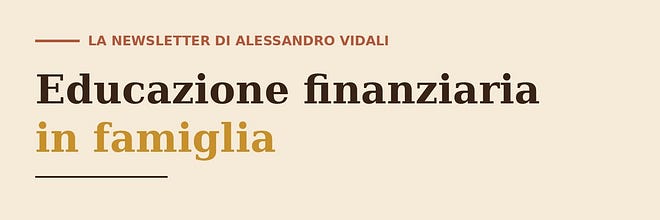 Educazione finanziaria in famiglia
