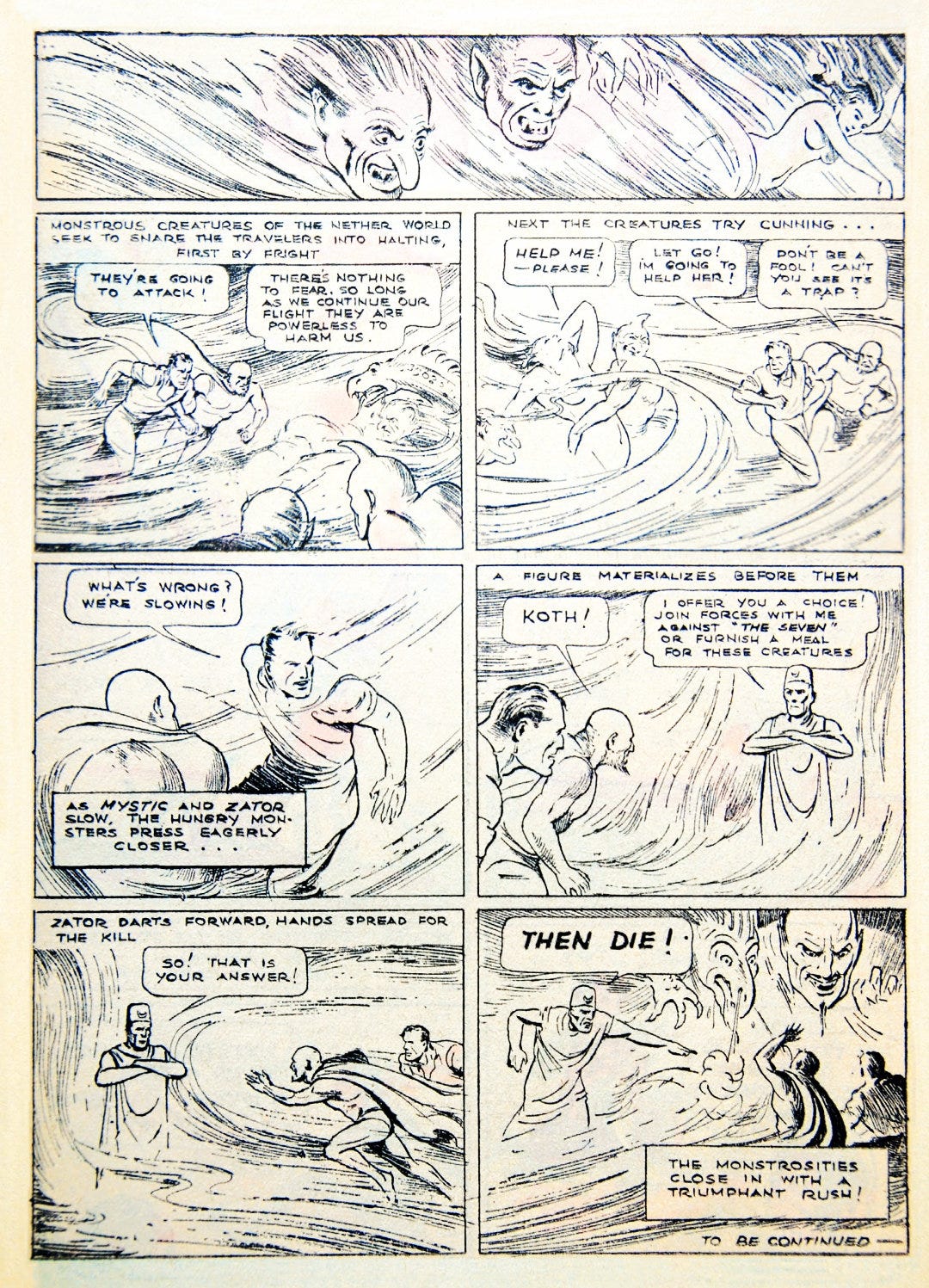 Page two from The Comics Magazine 1