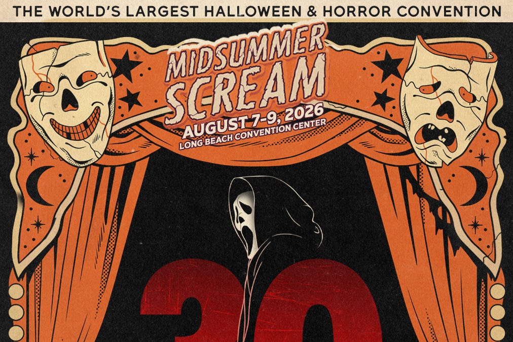 Paramount Scares Partners with Midsummer Scream To Celebrate Scream Anniversary