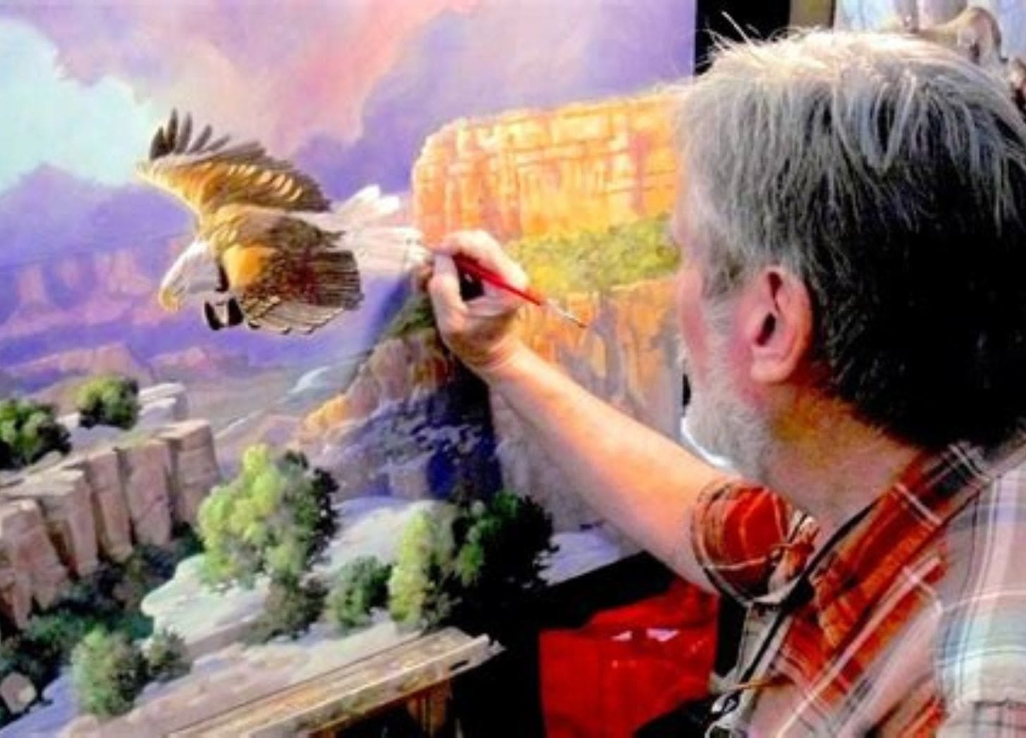 Artist Gene Dieckhoner