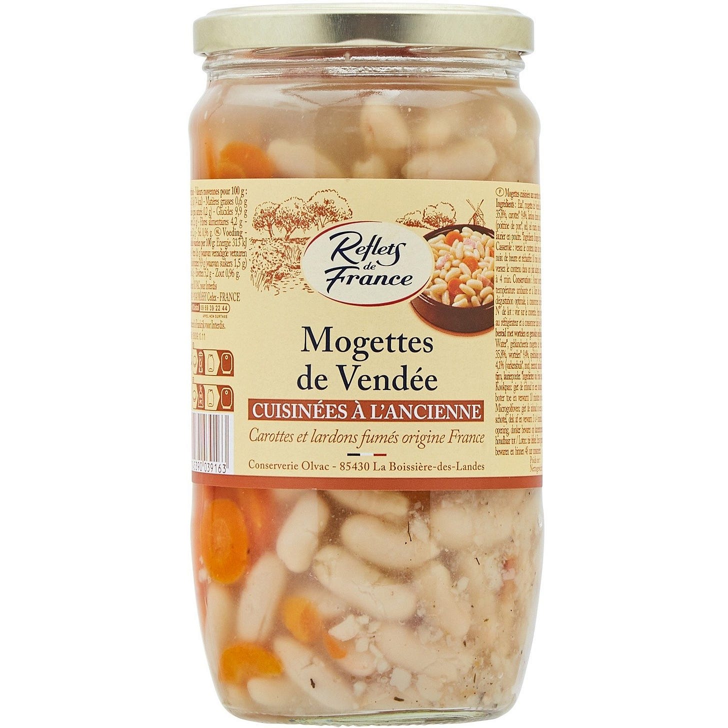 Mogette de Vendée cuisinée à l'ancienne REFLETS DE FRANCE