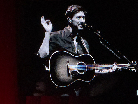 Various photographs from the Mumford and Sons concert