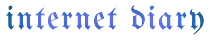 internet diary