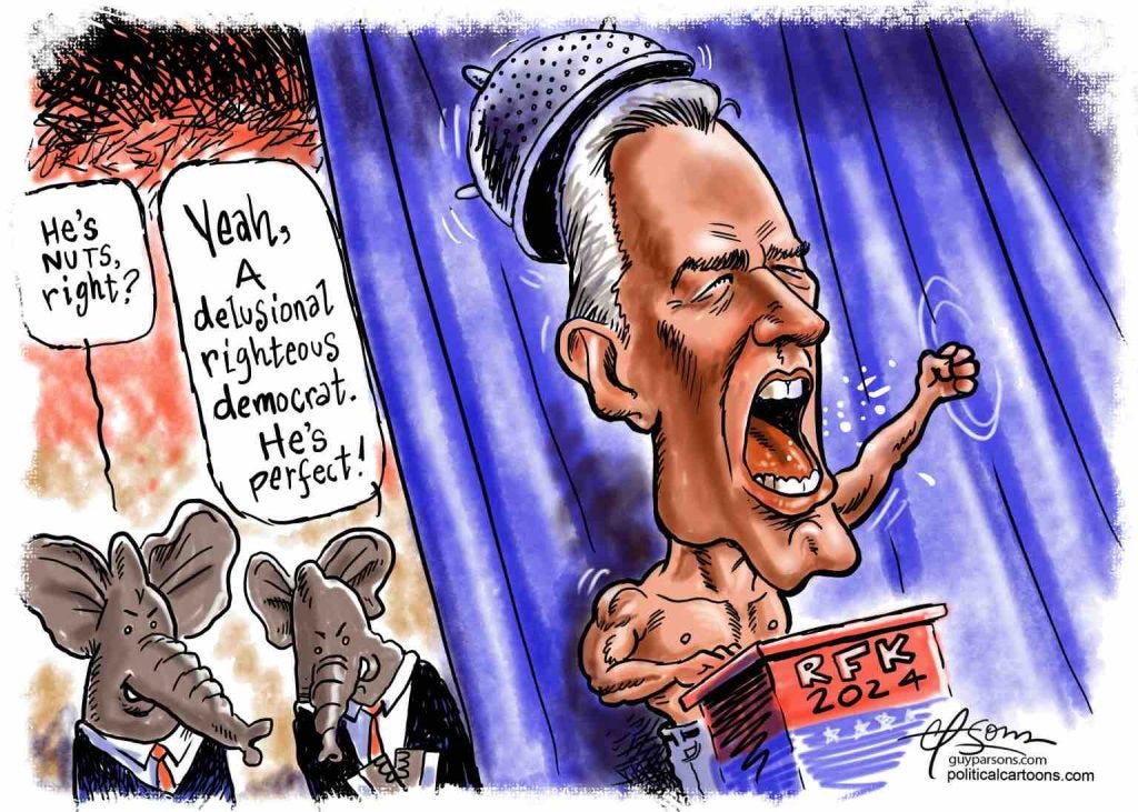 RFK Jr. runs a spoiler campaign to help get Trump elected