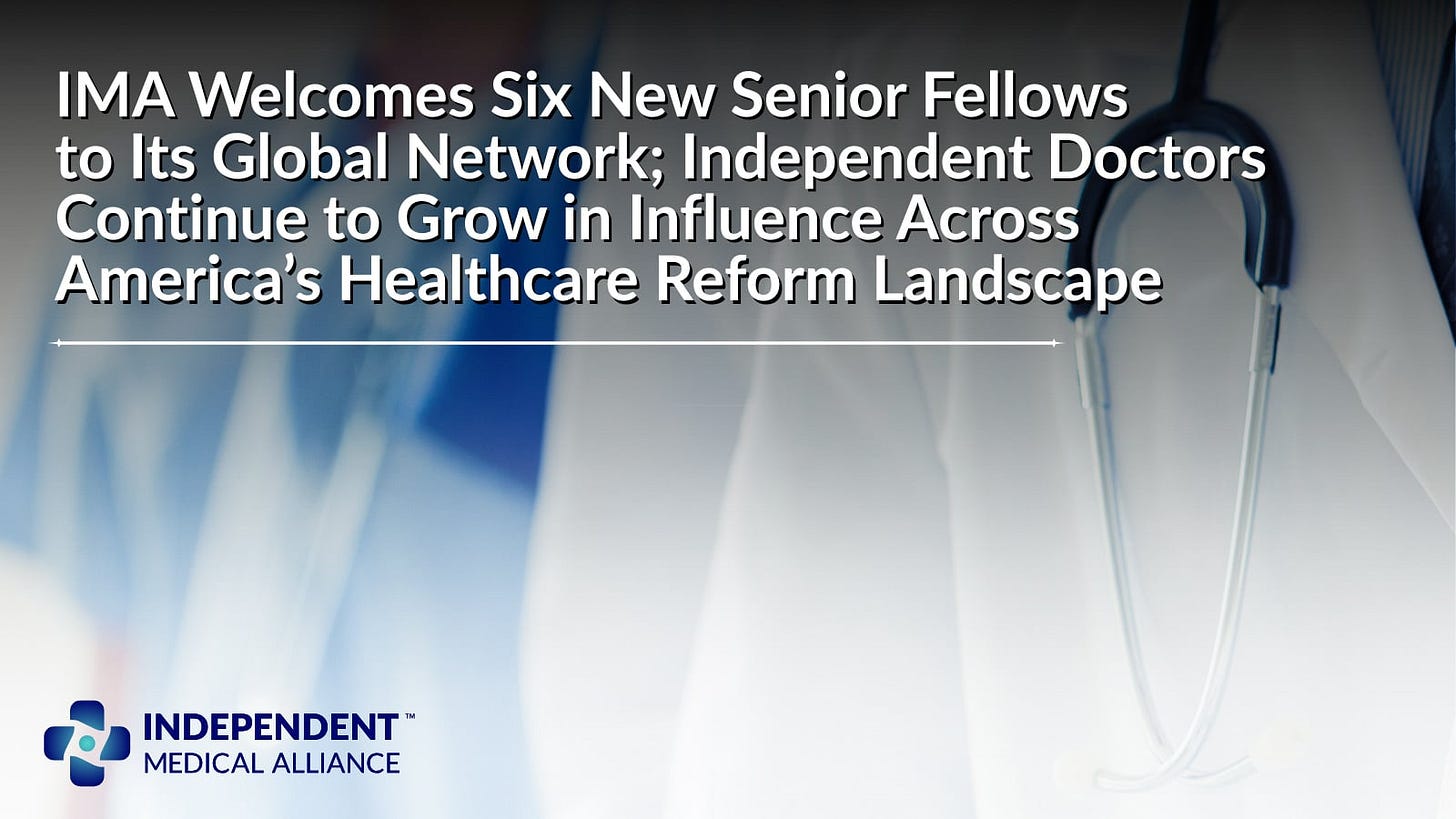 New fellows IMA announcement