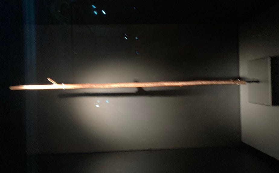 Staff attributed to Moses.