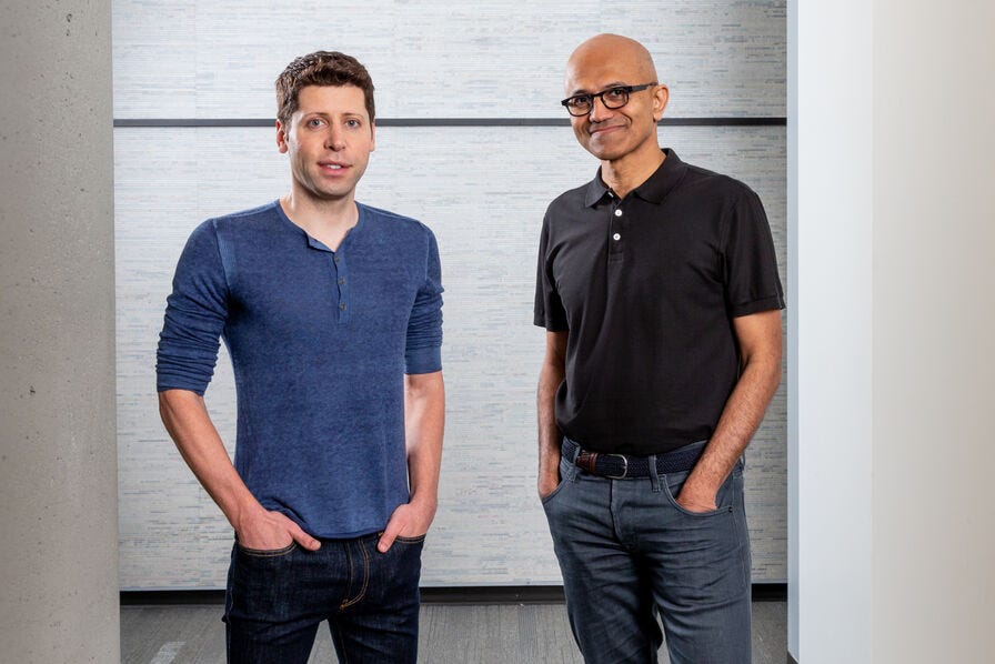 Sam Altman rejoint Microsoft suite à son éviction, accompagné d'autres  employés d'OpenAI