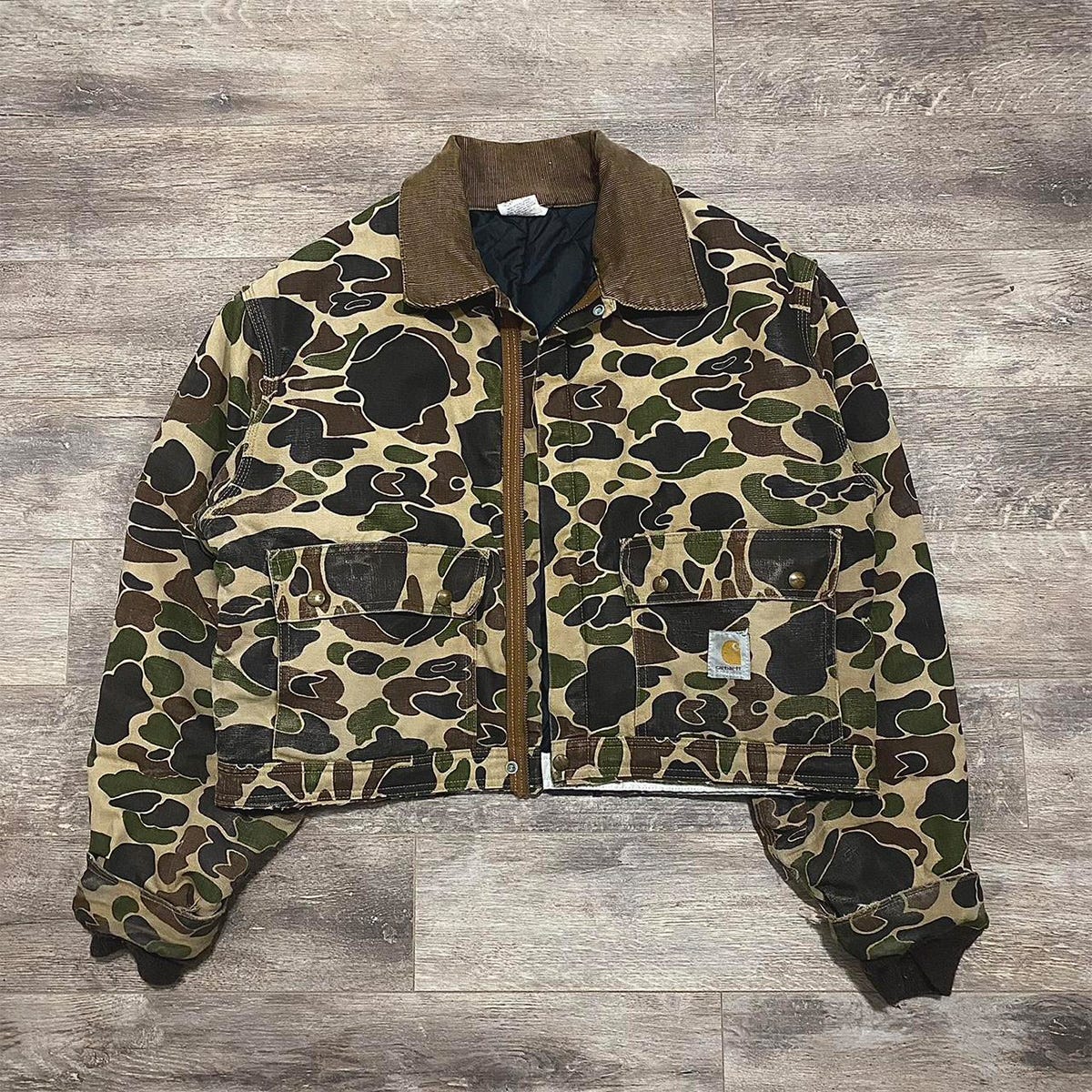 Reworked Carhartt camo jacket
